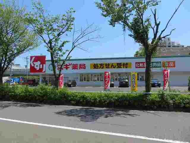 近くのスギ薬局まで1,100m(徒歩14分)