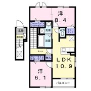 ラフォンテの間取り画像