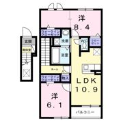 ラフォンテの間取り画像