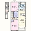 麓 Terraceの間取り画像