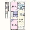 麓 Terraceの間取り画像