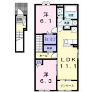 セイバリーGの間取り画像