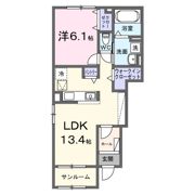 ステラ守山の間取り画像