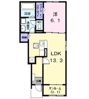 グランディールC－2の間取り画像