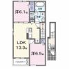 ハーベストヤヨイAの間取り画像