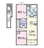 ヴァンヴェール彦根RSの間取り画像