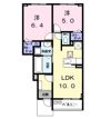 ロークァット Ⅰの間取り画像