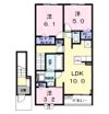 ロークァット Ⅰの間取り画像