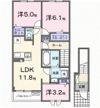 ラフィネ ドヌールの間取り画像