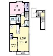 コートハイムKⅡの間取り画像