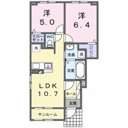 グランルッソの間取り画像