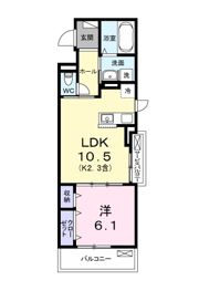 キー ウェストの間取り画像