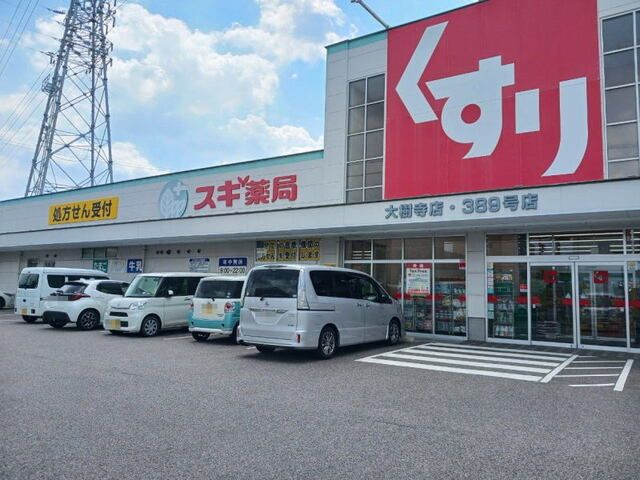 近くのスギドラッグ 大樹寺店まで950m(徒歩12分)
