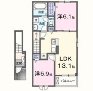 シェルトⅧの間取り画像