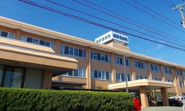 近くの御野場病院まで1,387m（徒歩18分）