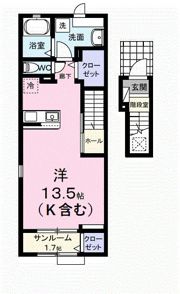 S・GⅥの間取り画像