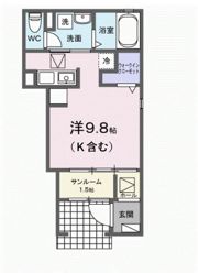 S・GⅦの間取り画像