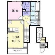 ラ・ポーズ葛原の間取り画像