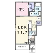戸塚町アパート（028511201）の間取り画像