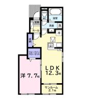 古市場アパート（028517701）の間取り画像