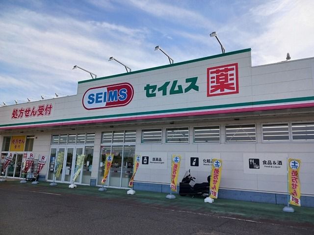 近くのドラッグセイムス 八街朝日店まで1,100m(徒歩14分)
