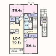 ハレレアⅠの間取り画像