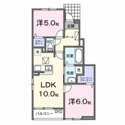 上飯田4丁目アパート（028525901）の間取り画像