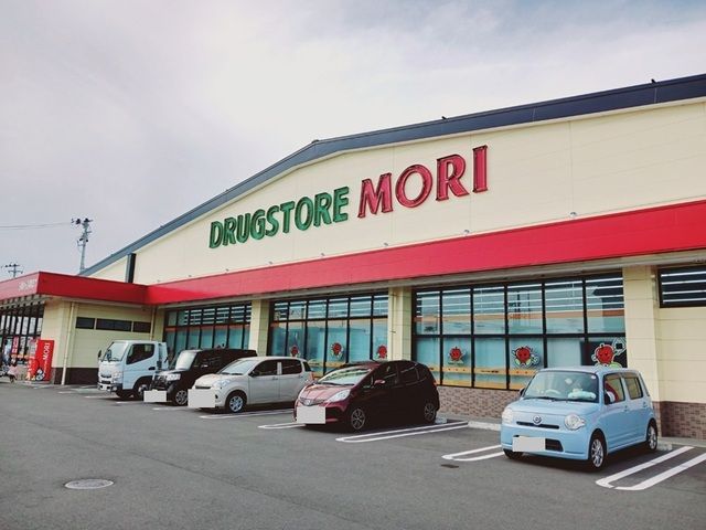 近くのドラッグストアモリ六郷店まで210m(徒歩3分)