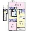 ウイングKⅦの間取り画像