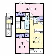 ウイングKⅦの間取り画像