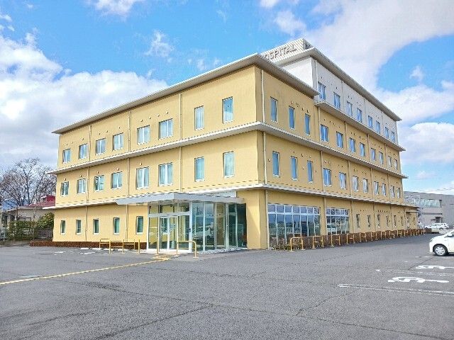 近くの山田記念朝日病院まで400m（徒歩5分）