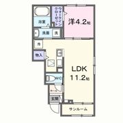 サンシャインネオBの間取り画像