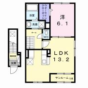 ファミーユかえでの間取り画像
