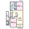 紫陽花の間取り画像