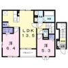 プラシード Nの間取り画像