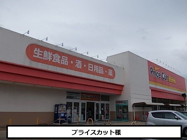 近くのプライスカットまで800m(徒歩10分)