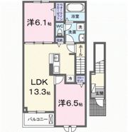 ラフィーネKⅢの間取り画像