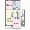ラフィーネKⅢの間取り画像