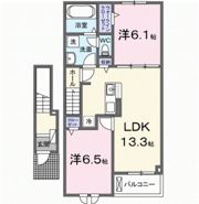 ラフィーネKⅢの間取り画像