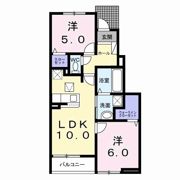 オーブ・レジェールの間取り画像