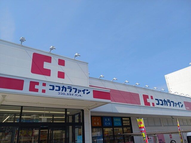 近くのココカラフィイン住吉東店まで550m（徒歩7分）