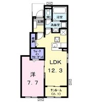 シャンヴェールの間取り画像