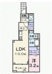 ヒカルサ西大宮の間取り画像