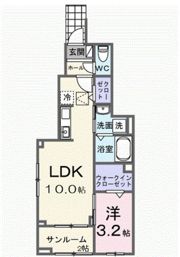 ヒカルサ西大宮の間取り画像