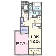 フォレスト Aの間取り画像