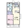 岡アパート（028570001）の間取り画像