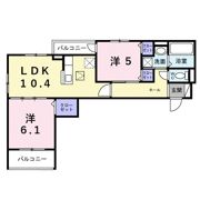 東釘貫丁3丁目アパート（028573501）の間取り画像
