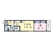 東釘貫丁3丁目アパート（028573501）の間取り画像