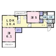 東釘貫丁3丁目アパート（028573501）の間取り画像
