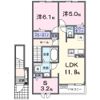 ブリーゼ メゾンⅡの間取り画像